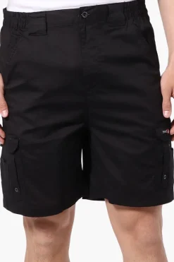 Canada Weather Gear Adventure Bound Cargo Pocket Shorts - Black