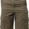 Canada Weather Gear Adventure Bound Belted Cargo Pocket Shorts - Olive