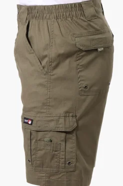 Canada Weather Gear Adventure Bound Cargo Pocket Shorts - Olive