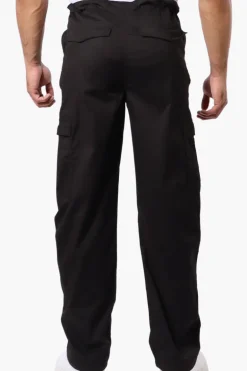 Canada Weather Gear Adventure Bound Drawstring Cargo Pants - Black