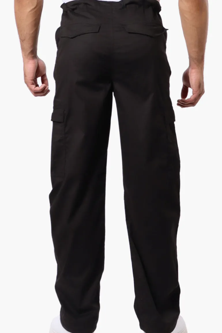 Canada Weather Gear Adventure Bound Drawstring Cargo Pants - Black