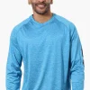 Canada Weather Gear Athletic Logo Sleeve Long Sleeve Top - Blue
