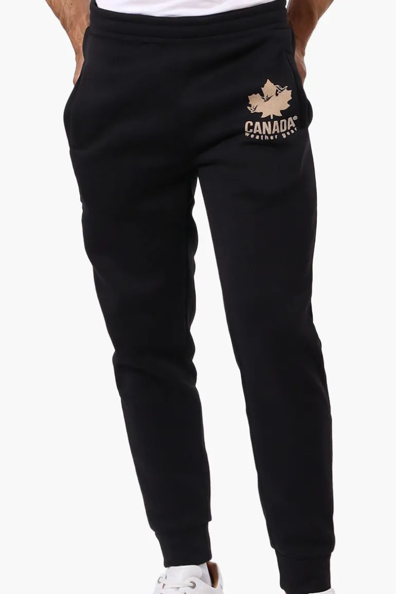 Canada Weather Gear Basic Solid Joggers - Black