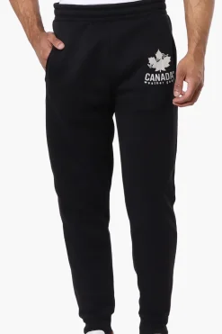Canada Weather Gear Basic Solid Joggers - Black