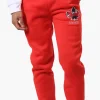 Canada Weather Gear Basic Tie Waist Joggers - Red