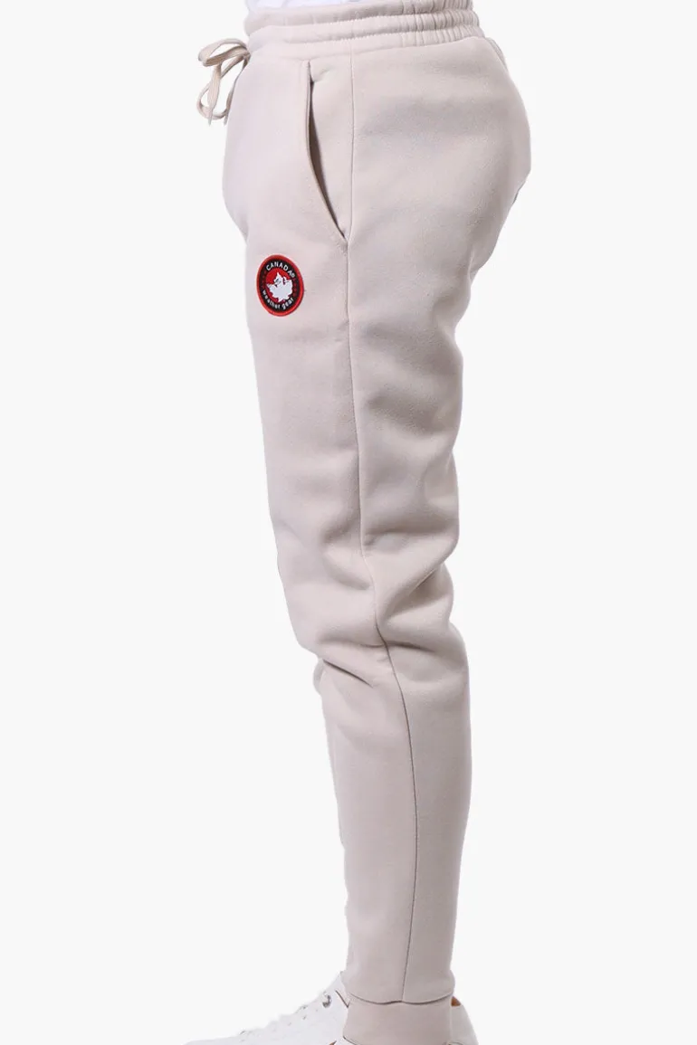 Canada Weather Gear Basic Tie Waist Joggers - Beige