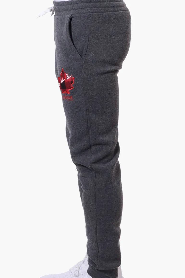 Canada Weather Gear Basic Tie Waist Joggers - Grey
