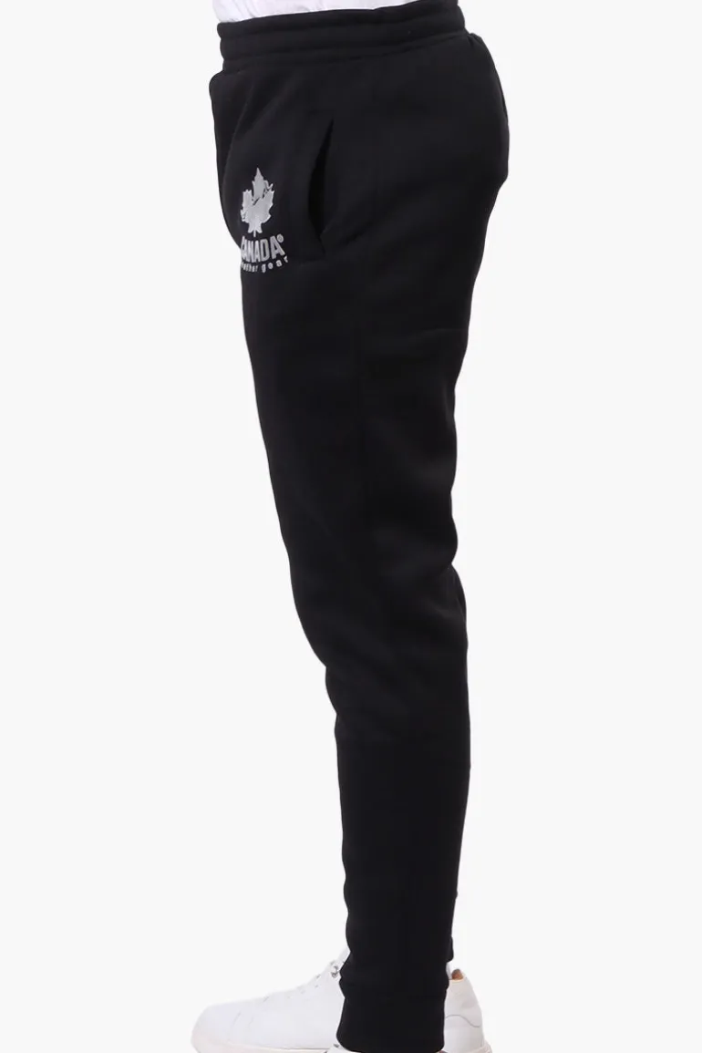 Canada Weather Gear Basic Solid Joggers - Black