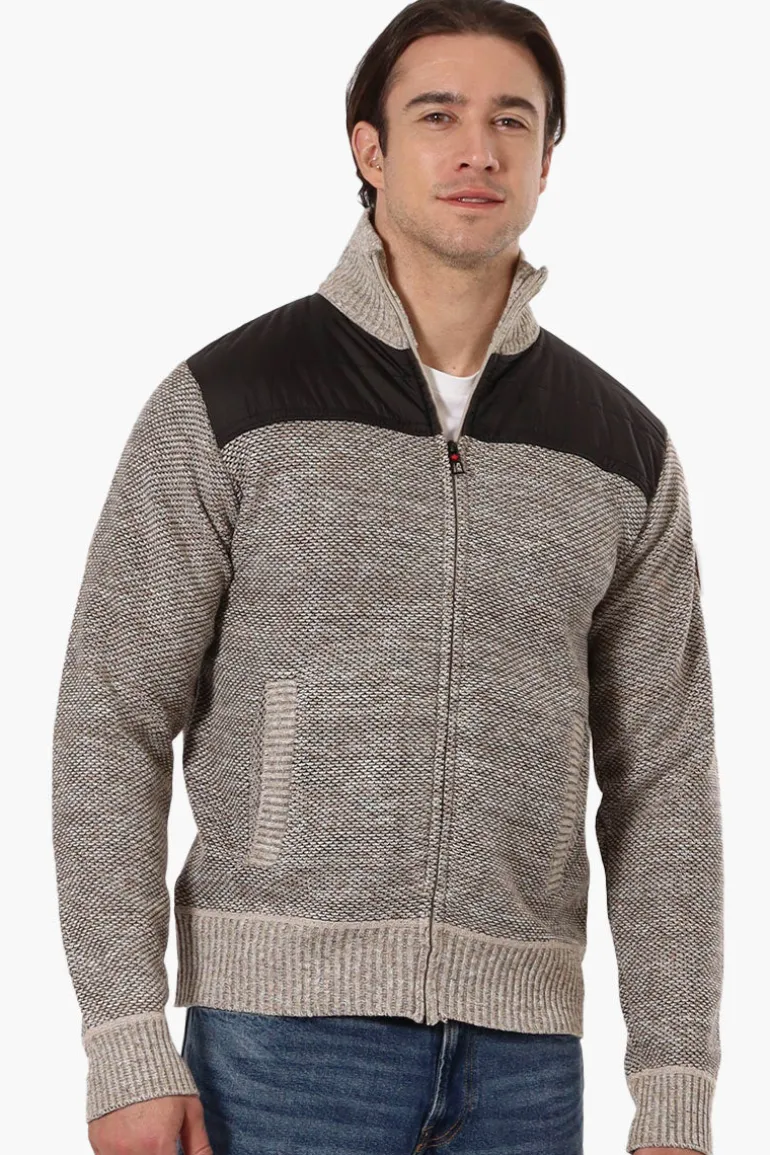 Canada Weather Gear Bonded Fleece Lined Lightweight Jacket - Beige