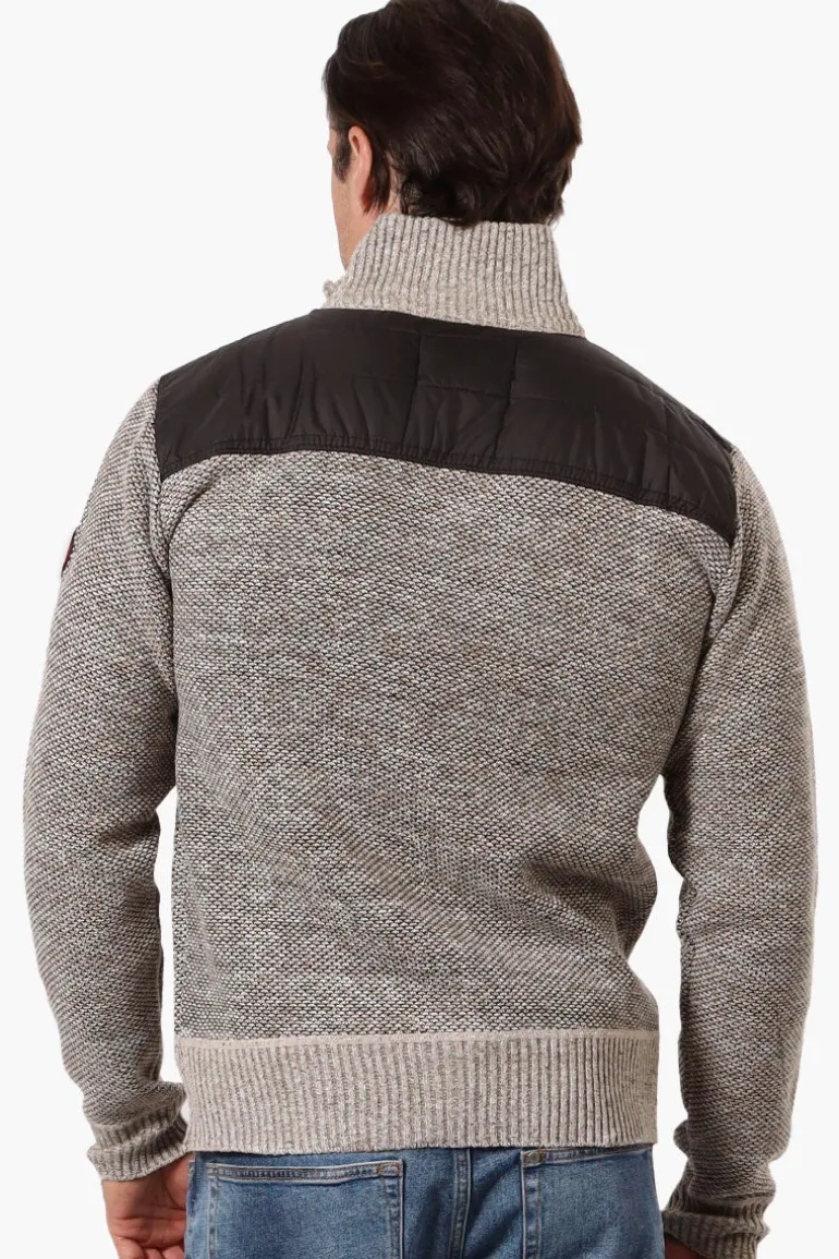 Canada Weather Gear Bonded Fleece Lined Lightweight Jacket - Beige