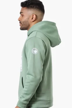 Canada Weather Gear Canoe Club Print Hoodie - Mint