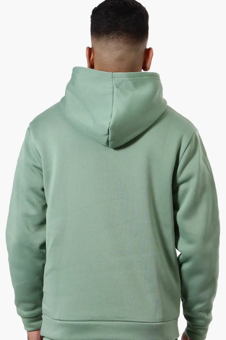 Canada Weather Gear Canoe Club Print Hoodie - Mint