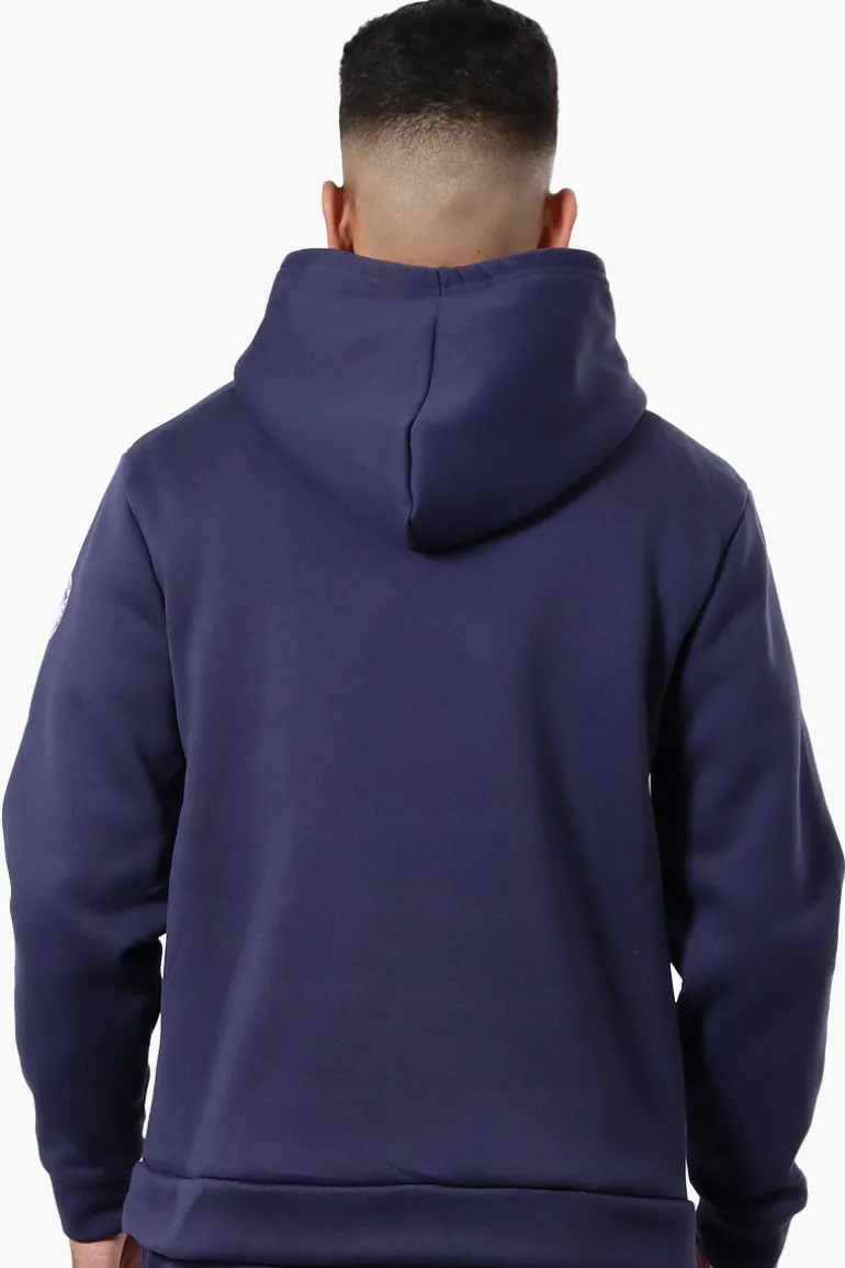 Canada Weather Gear Canoe Club Print Hoodie - Navy