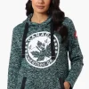 Canada Weather Gear Chest Logo Fleece Hoodie - Teal