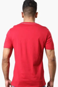 Canada Weather Gear Chest Logo Print Tee - Red