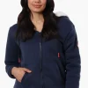 Canada Weather Gear Fleece Lined Zip Up Hoodie - Navy
