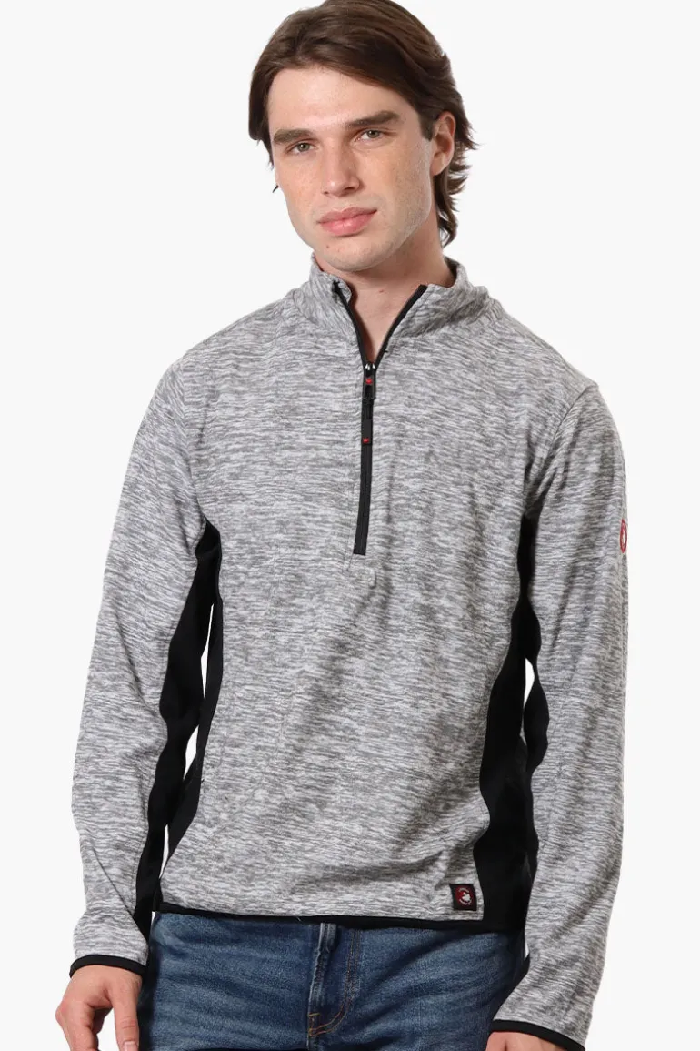 Canada Weather Gear Fleece Pullover Sweatshirt - Grey