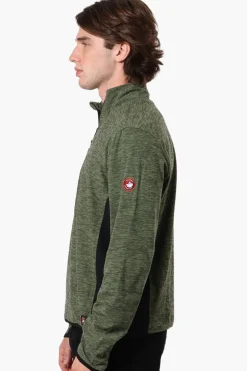 Canada Weather Gear Fleece Pullover Sweatshirt - Olive