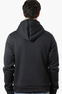 Canada Weather Gear Fleece Lined Zip Up Hoodie - Black