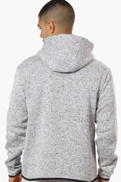Canada Weather Gear Fleece Pullover Hoodie - Grey