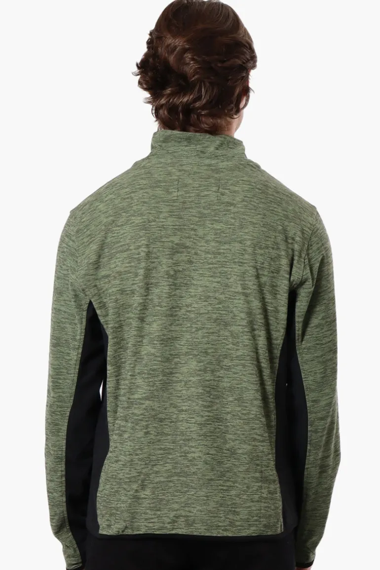 Canada Weather Gear Fleece Pullover Sweatshirt - Olive