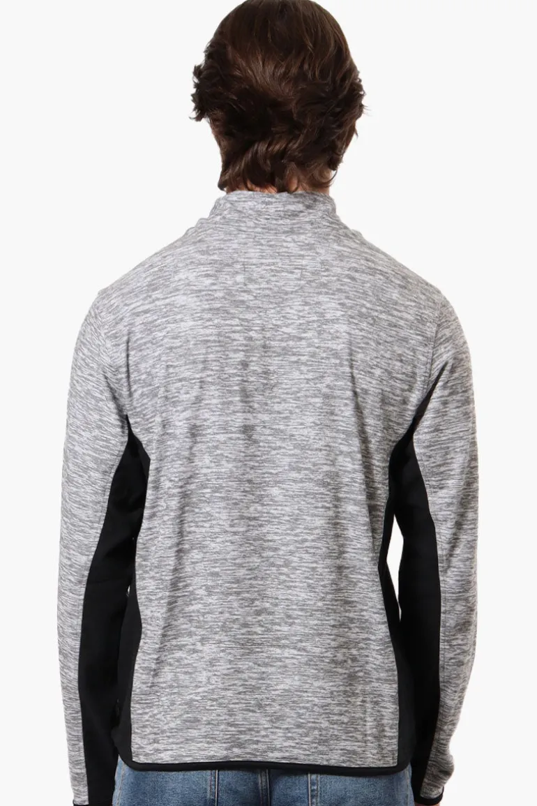 Canada Weather Gear Fleece Pullover Sweatshirt - Grey