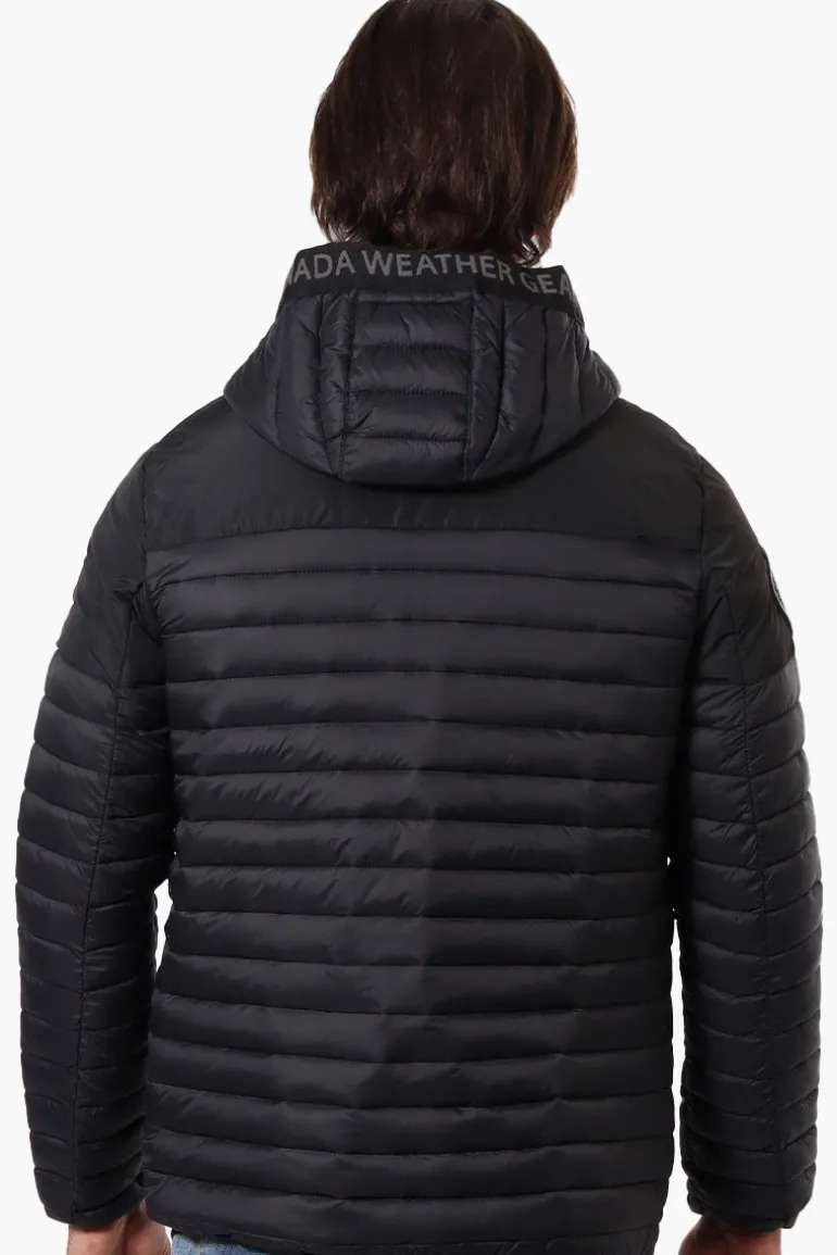 Canada Weather Gear Heat Retention Lining Bomber Jacket - Black