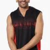 Canada Weather Gear Hooded Muscle Tee - Black