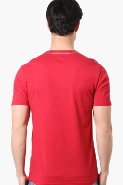 Canada Weather Gear I Am Canadian Print Tee - Red
