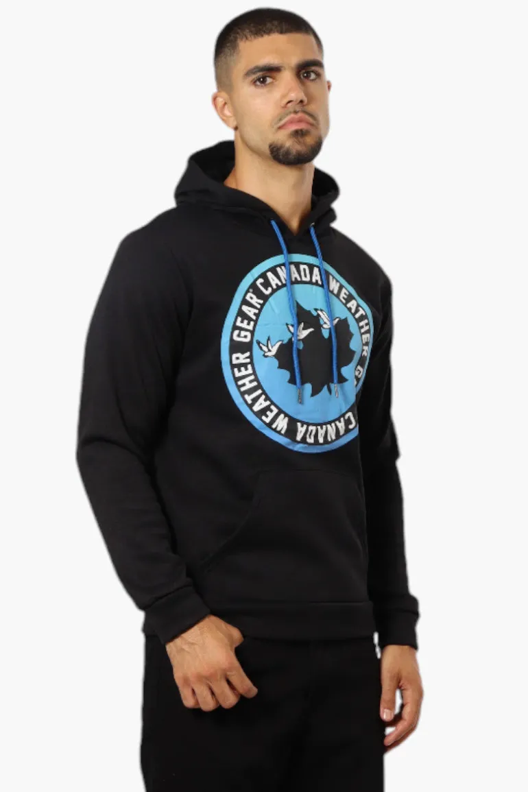 Canada Weather Gear Logo Print Hoodie - Black