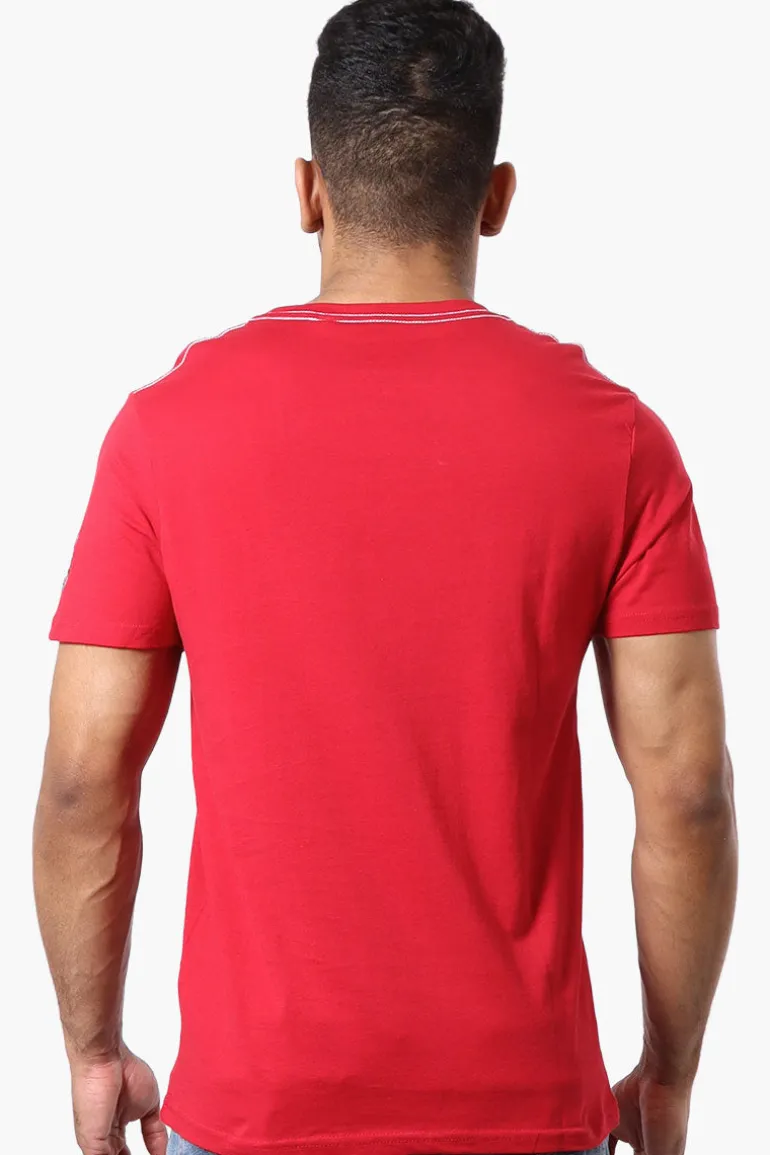 Canada Weather Gear Mountain Print Tee - Red