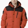 Canada Weather Gear Mouton Lined Bomber Jacket - Red