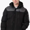 Canada Weather Gear Mouton Lined Bomber Jacket - Grey