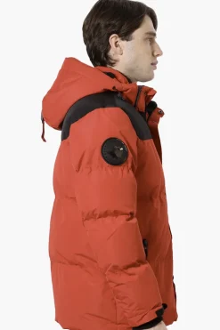Canada Weather Gear Mouton Lined Bomber Jacket - Red