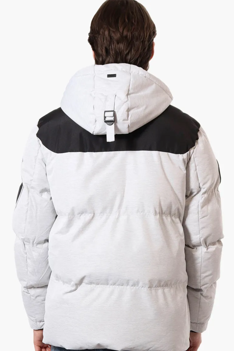 Canada Weather Gear Mouton Lined Bomber Jacket - White
