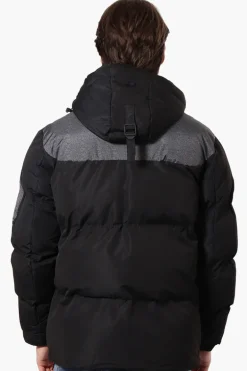 Canada Weather Gear Mouton Lined Bomber Jacket - Grey