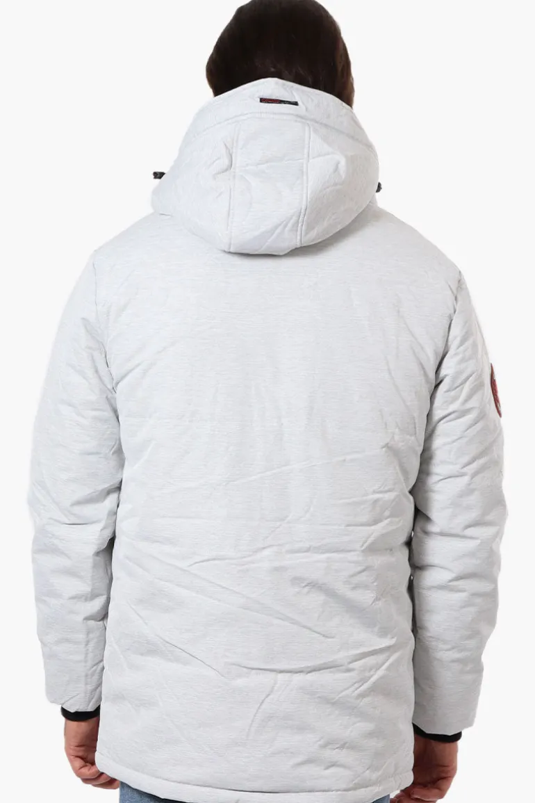 Canada Weather Gear Mouton Lined Parka Jacket - White