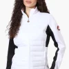 Canada Weather Gear Nylon Puffer Lightweight Jacket - White