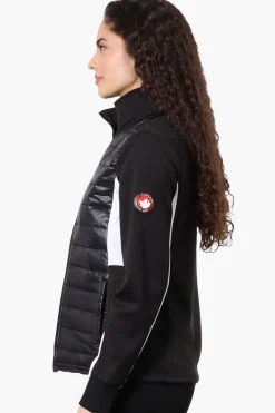 Canada Weather Gear Nylon Puffer Lightweight Jacket - Black
