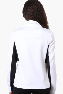 Canada Weather Gear Nylon Puffer Lightweight Jacket - White