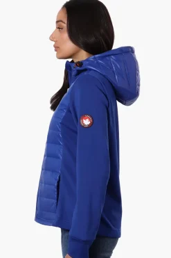 Canada Weather Gear Quilted Nylon Lightweight Jacket - Blue