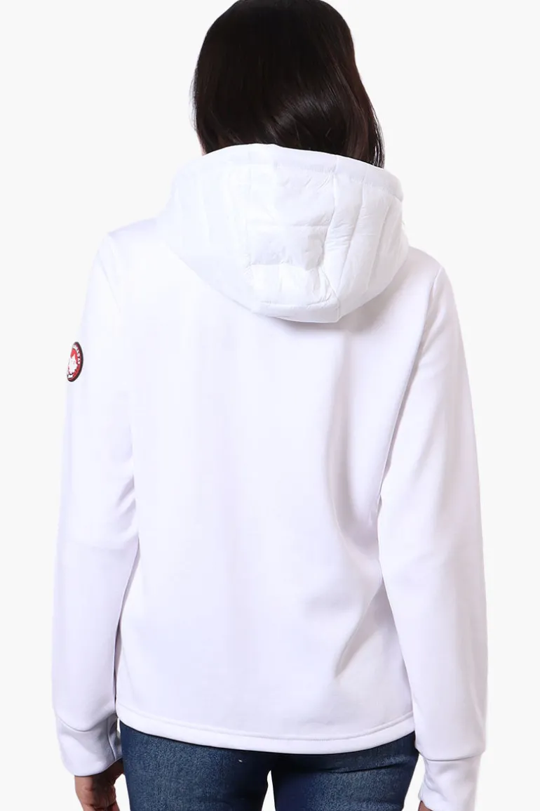 Canada Weather Gear Quilted Nylon Lightweight Jacket - White