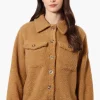 Canada Weather Gear Sherpa Lightweight Jacket - Brown