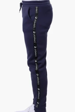 Canada Weather Gear Side Detail Tie Waist Joggers - Navy