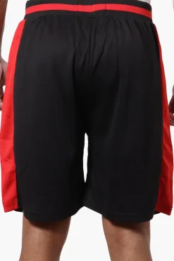 Canada Weather Gear Side Stripe Mesh Shorts - Black