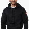 Canada Weather Gear Solid Embossed Logo Hoodie - Black