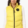 Canada Weather Gear Solid Bubble Vest - Yellow