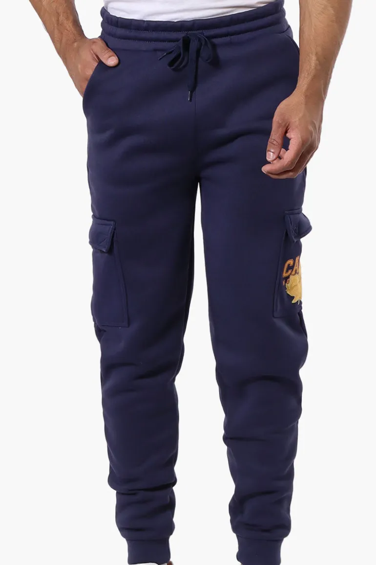 Canada Weather Gear Tie Waist Cargo Joggers - Navy