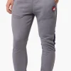 Canada Weather Gear Tie Waist Fleece Joggers - Grey