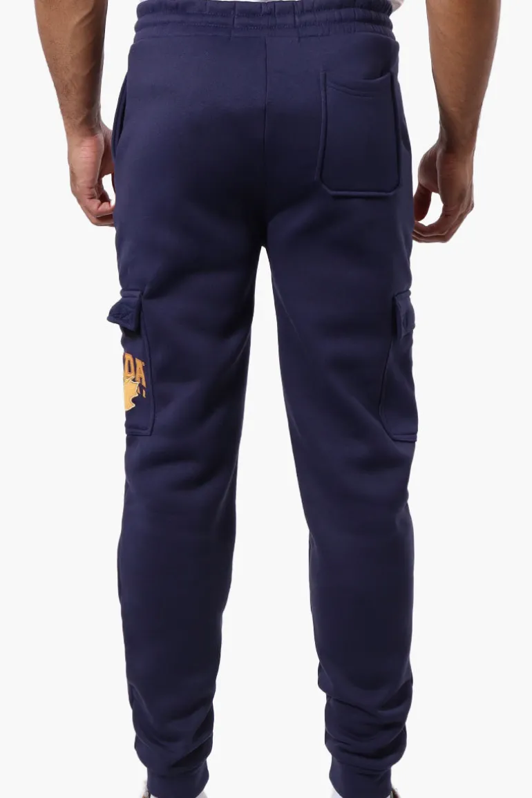 Canada Weather Gear Tie Waist Cargo Joggers - Navy